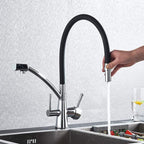 Torneira Gourmet Com Filtro Para Cozinha Monocomando Misturador Premium Edition