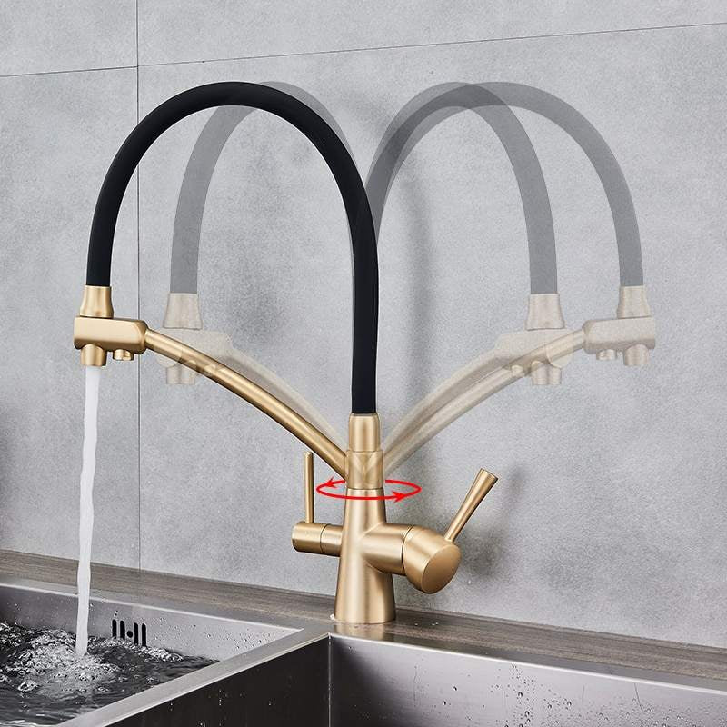 Torneira Gourmet Com Filtro Para Cozinha Monocomando Misturador Premium Edition