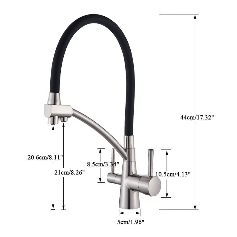 Torneira Gourmet Com Filtro Para Cozinha Monocomando Misturador Premium Edition