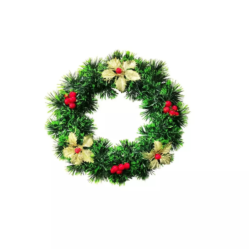 Guirlanda de Natal Estruturada Decorativa 25cm e 40cm