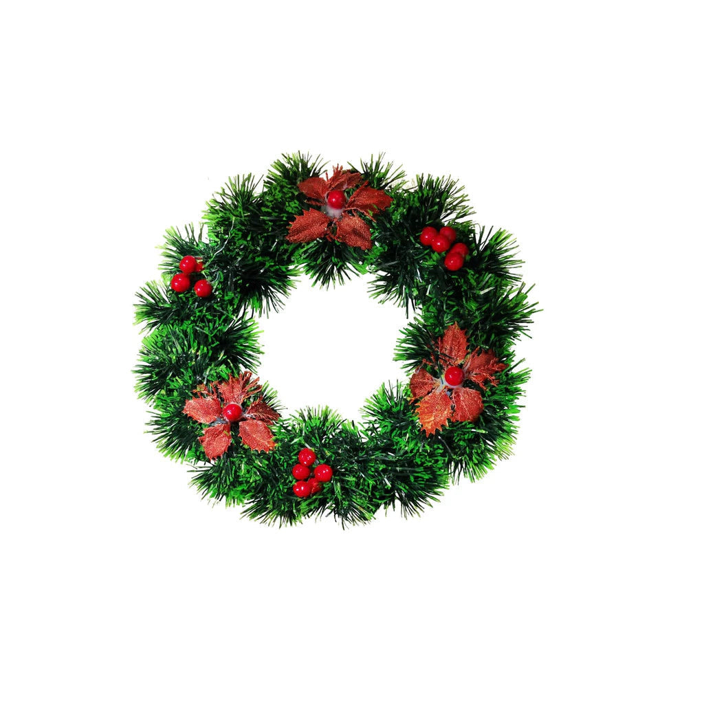 Guirlanda de Natal Estruturada Decorativa 25cm e 40cm