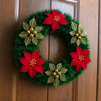 Guirlanda de Natal Estruturada Decorativa 25cm e 40cm
