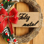 Guirlanda de Natal Luxo Decorada 30cm para Porta