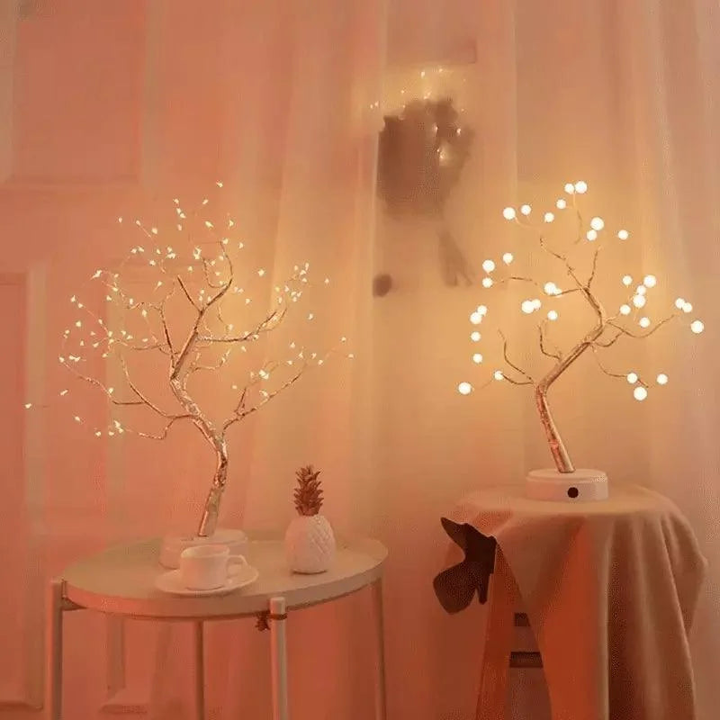 Luminária árvore de Led Decorativa para Quarto, Sala e Mesa Aquavera