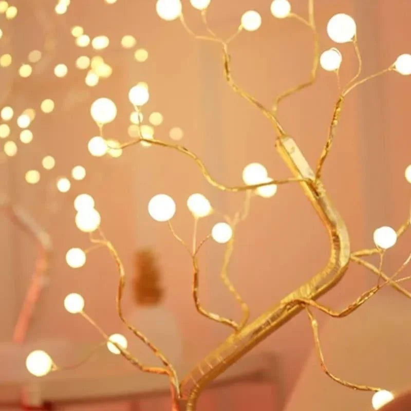 Luminária árvore de Led Decorativa para Quarto, Sala e Mesa Aquavera