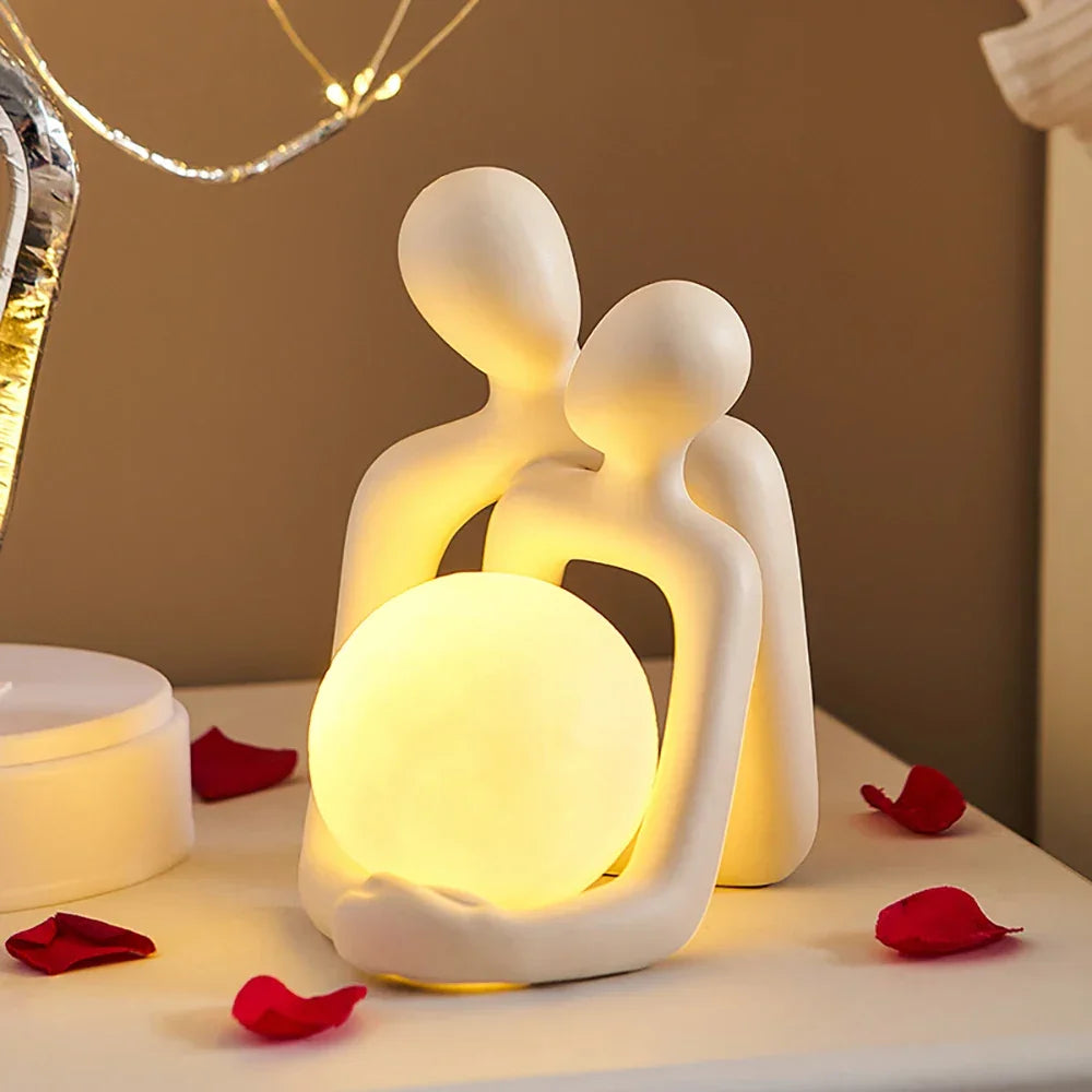 Luminária de Casal Estilo Nórdico para Quarto e Decoração Aquavera