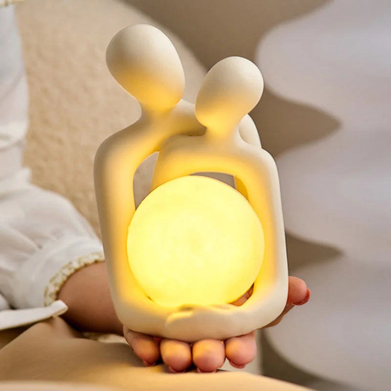 Luminária de Casal Estilo Nórdico para Quarto e Decoração Aquavera