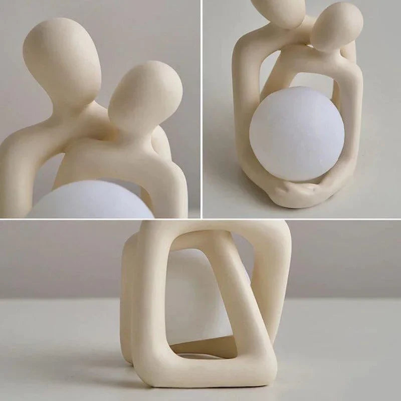 Luminária de Casal Estilo Nórdico para Quarto e Decoração Aquavera