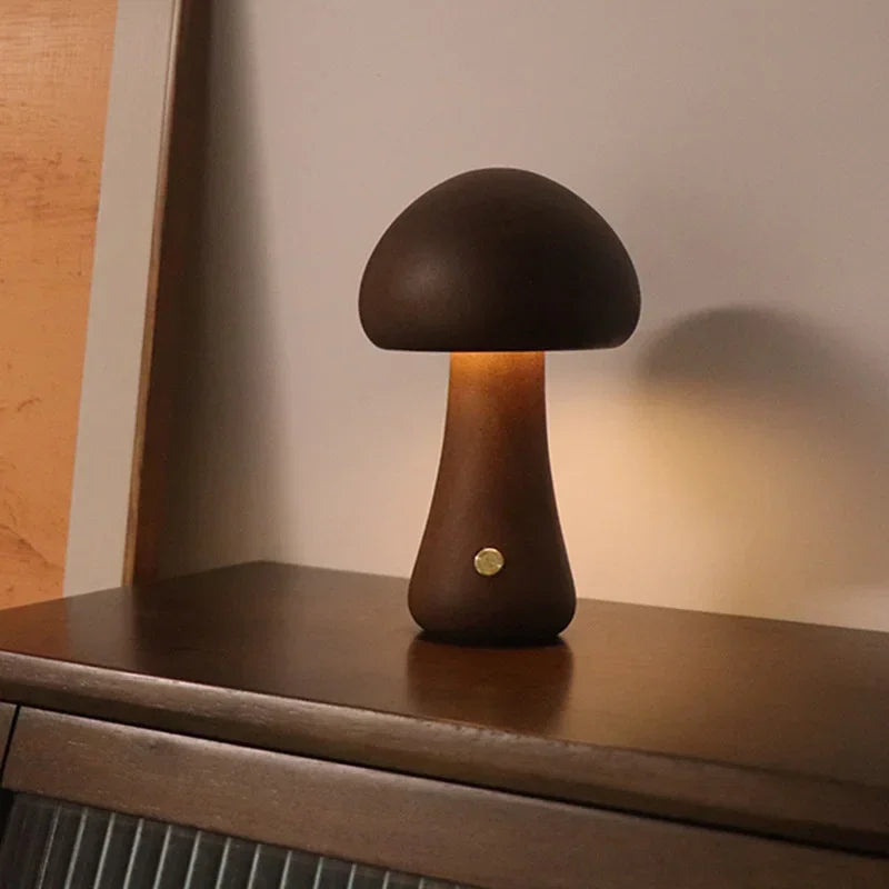 Luminária de Mesa Led Recarregável com 3 Cores para Quarto Aquavera