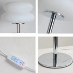 Luminária de Mesa Nuvem Branca Lueur Cristal Luz Regulável Aquavera