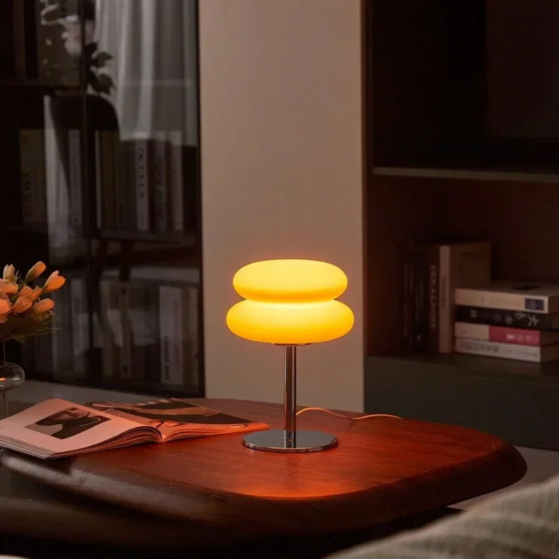 Luminária de Mesa Nuvem Branca Lueur Cristal Luz Regulável Aquavera