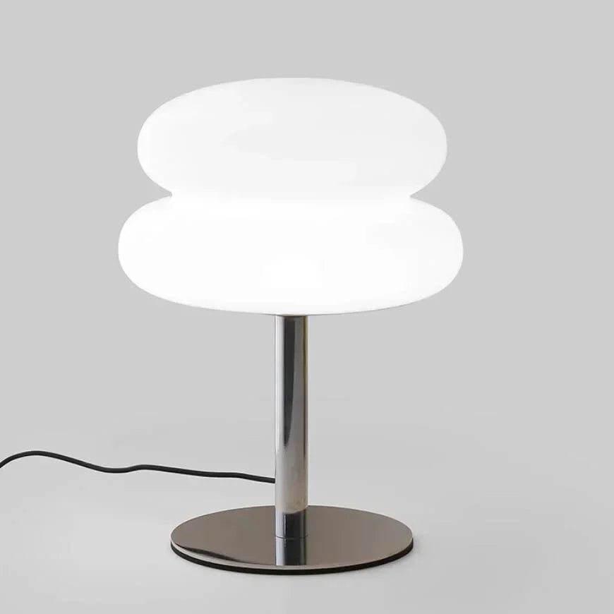 Luminária de Mesa Nuvem Branca Lueur Cristal Luz Regulável Aquavera
