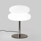 Luminária de Mesa Nuvem Branca Lueur Cristal Luz Regulável Aquavera