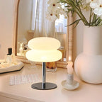 Luminária de Mesa Nuvem Branca Lueur Cristal Luz Regulável Aquavera