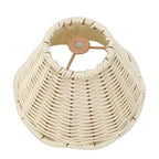 Luminária de Mesa Rattan Rotin sem Fio Brilho Ajustável Aquavera