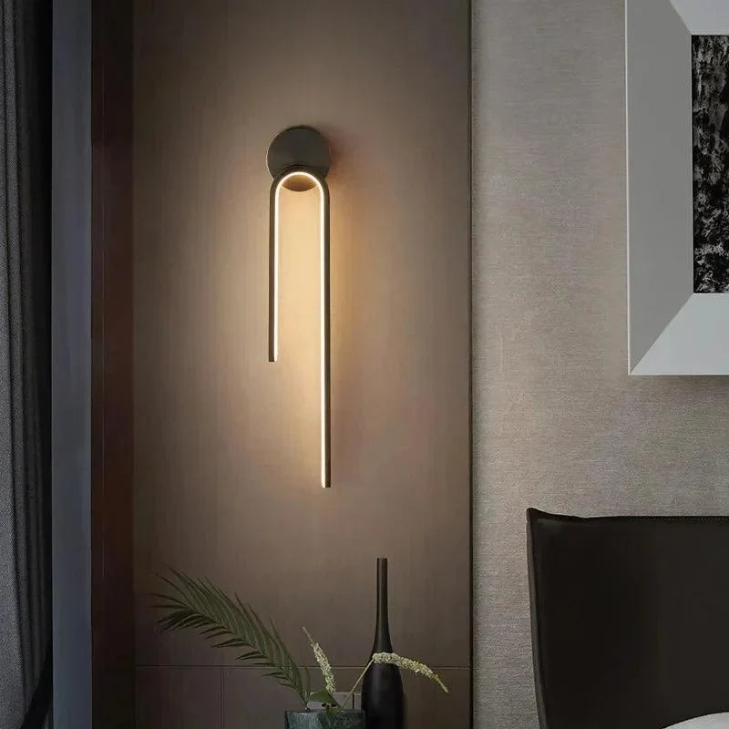 Luminária de Parede Led Design Moderno para Decoração e Iluminação Aquavera