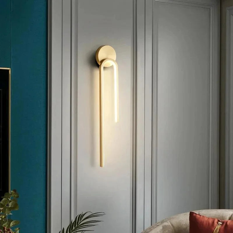 Luminária de Parede Led Design Moderno para Decoração e Iluminação Aquavera