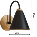 Luminária de Parede Led Metal Minimalista Moderna Aquavera