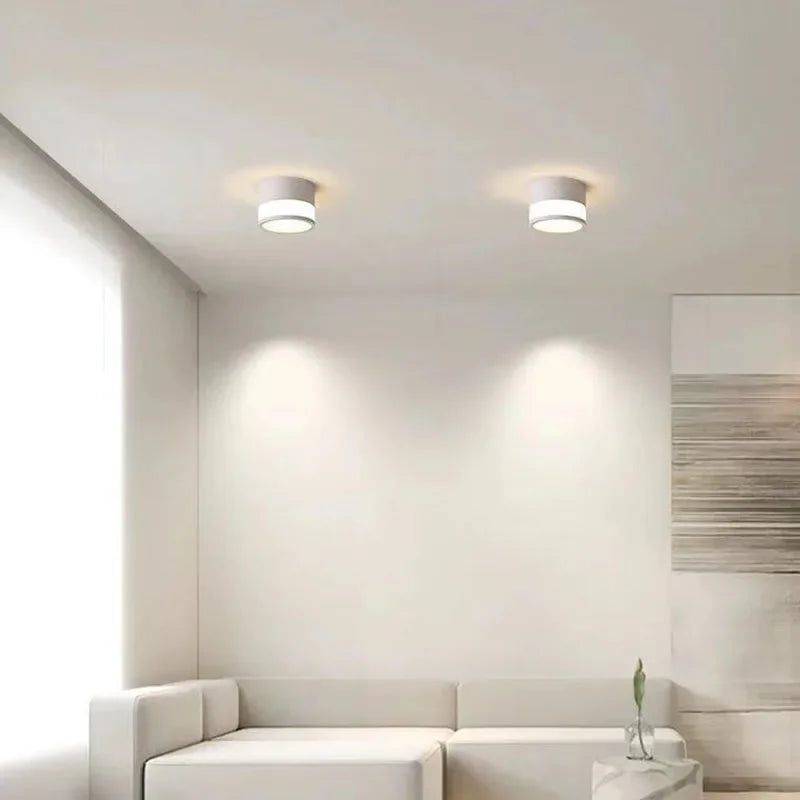 Luminária de Teto Led de Alumínio Estilo Nórdico para Sala Aquavera