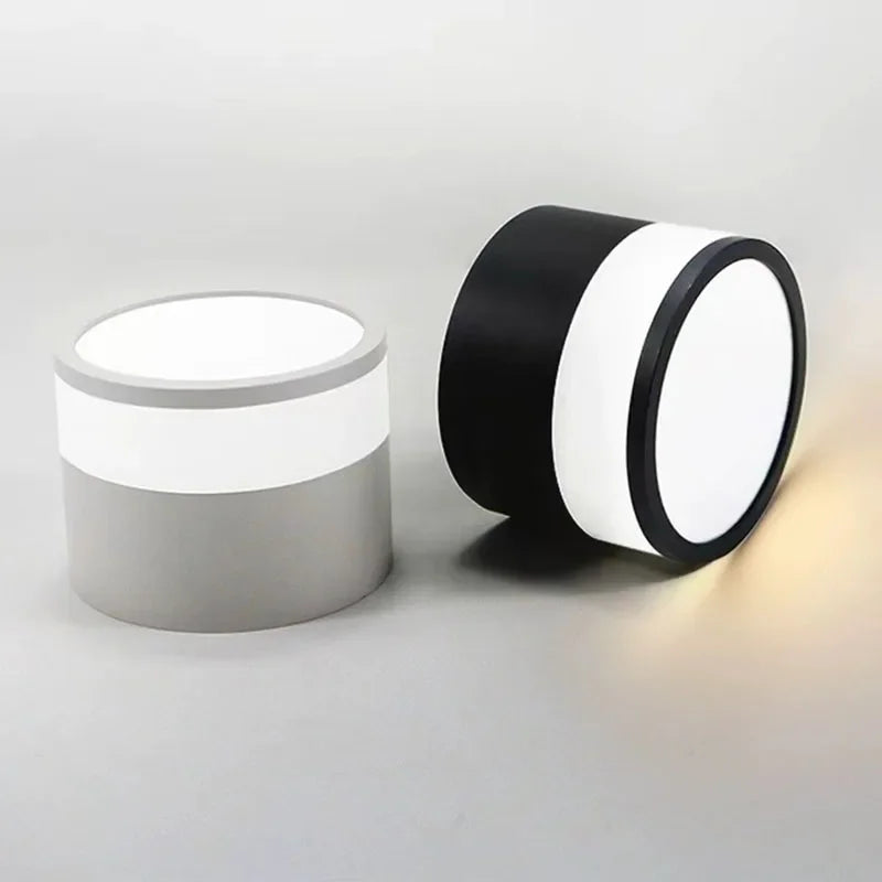 Luminária de Teto Led de Alumínio Estilo Nórdico para Sala Aquavera