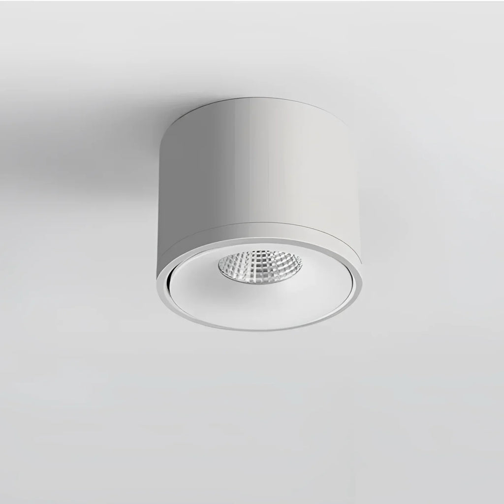 Luminária de Teto Led Rotativa Dimerizável em Alumínio Moderno Aquavera