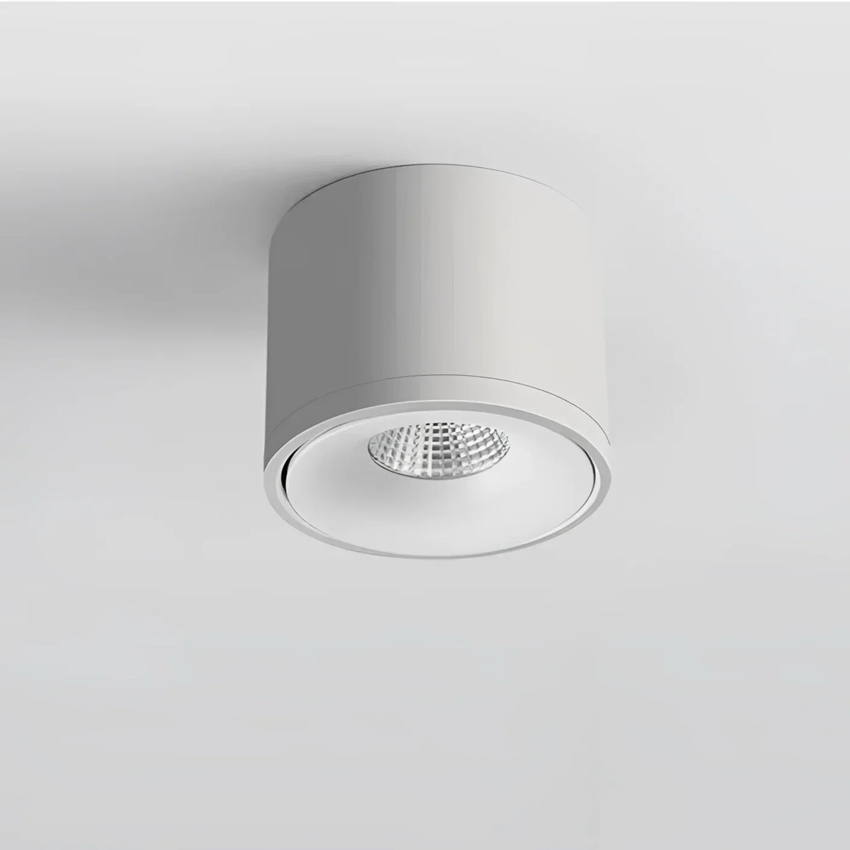 Luminária de Teto Led Rotativa Dimerizável em Alumínio Moderno Aquavera