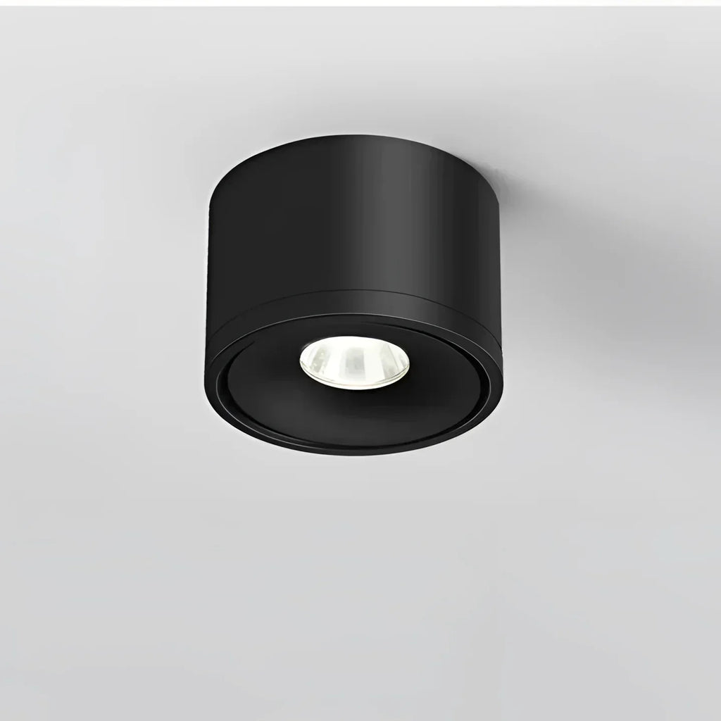 Luminária de Teto Led Rotativa Dimerizável em Alumínio Moderno Aquavera