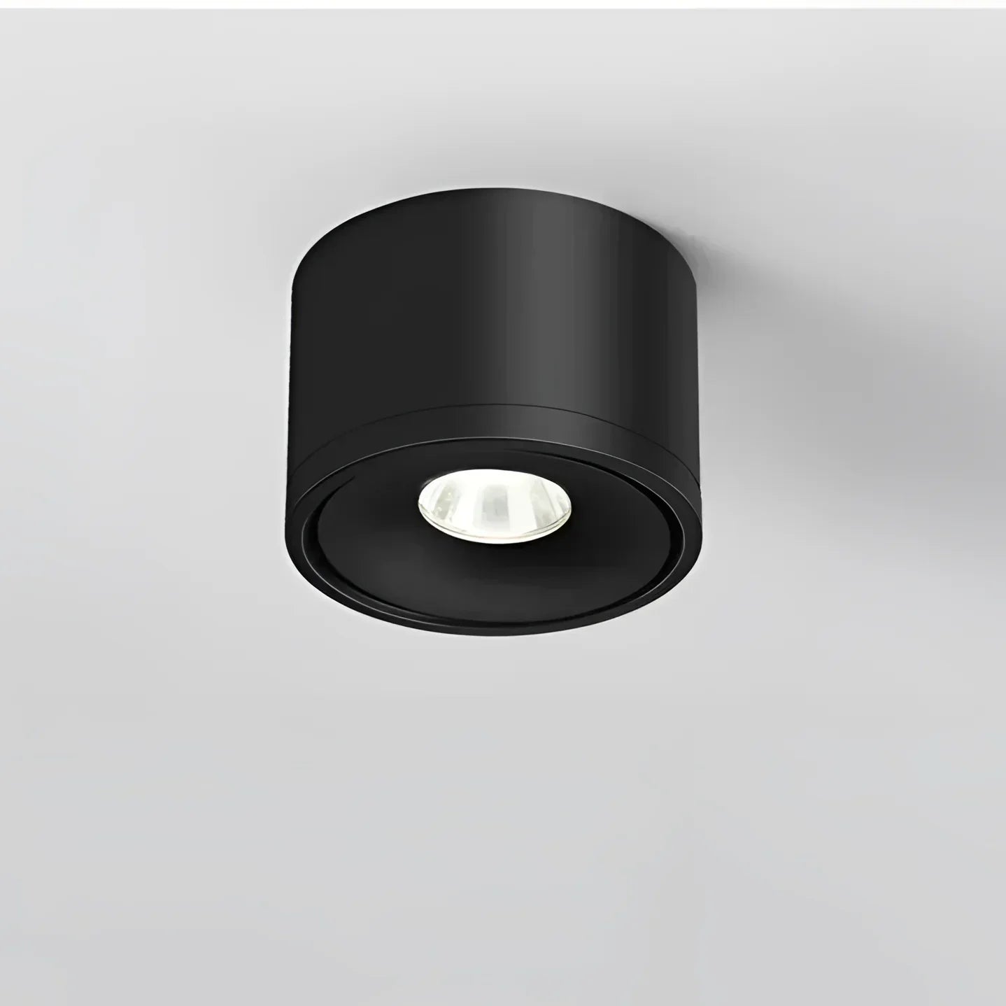 Luminária de Teto Led Rotativa Dimerizável em Alumínio Moderno Aquavera