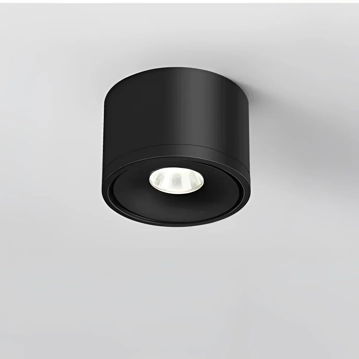 Luminária de Teto Led Rotativa Dimerizável em Alumínio Moderno Aquavera
