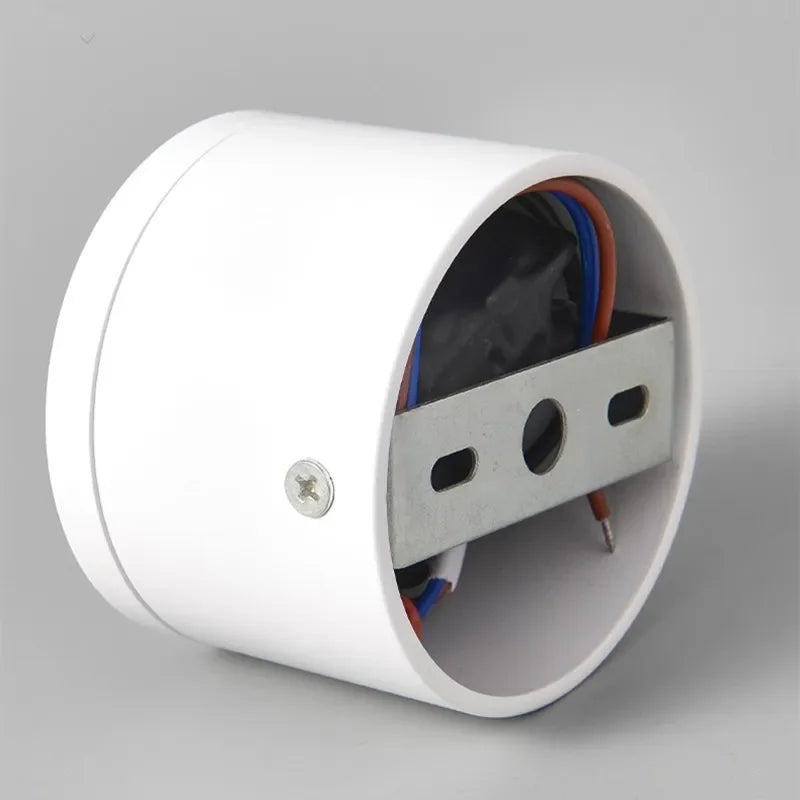 Luminária de Teto Led Rotativa Dimerizável em Alumínio Moderno Aquavera