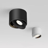 Luminária de Teto Led Rotativa Dimerizável em Alumínio Moderno Aquavera