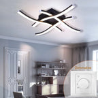 Luminária Led com Design Curvo 3 Cores para Sala e Quarto Aquavera