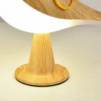 Luminária Led de Madeira Pássaro com Toque para Quarto Aquavera