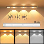 Luminária Led Magnética com Sensor de Movimento e Bateria Aquavera