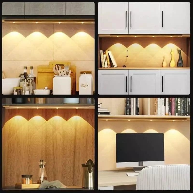 Luminária Led Magnética com Sensor de Movimento e Bateria Aquavera