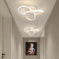 Lustre Led de Teto com 3 Cores para Quarto e Sala de Jantar Aquavera