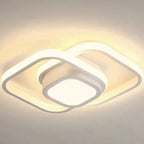 Lustre Led de Teto Moderno com 3 Cores para Quarto e Sala Aquavera