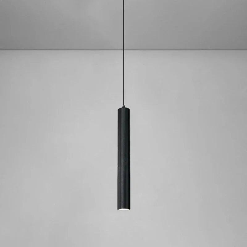 Pendente Led Duplo em Estilo Cilíndrico para Sala de Jantar Aquavera