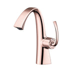 Torneira Para Banheiro Monocomando Com Misturador Minimalista Moderna Satin