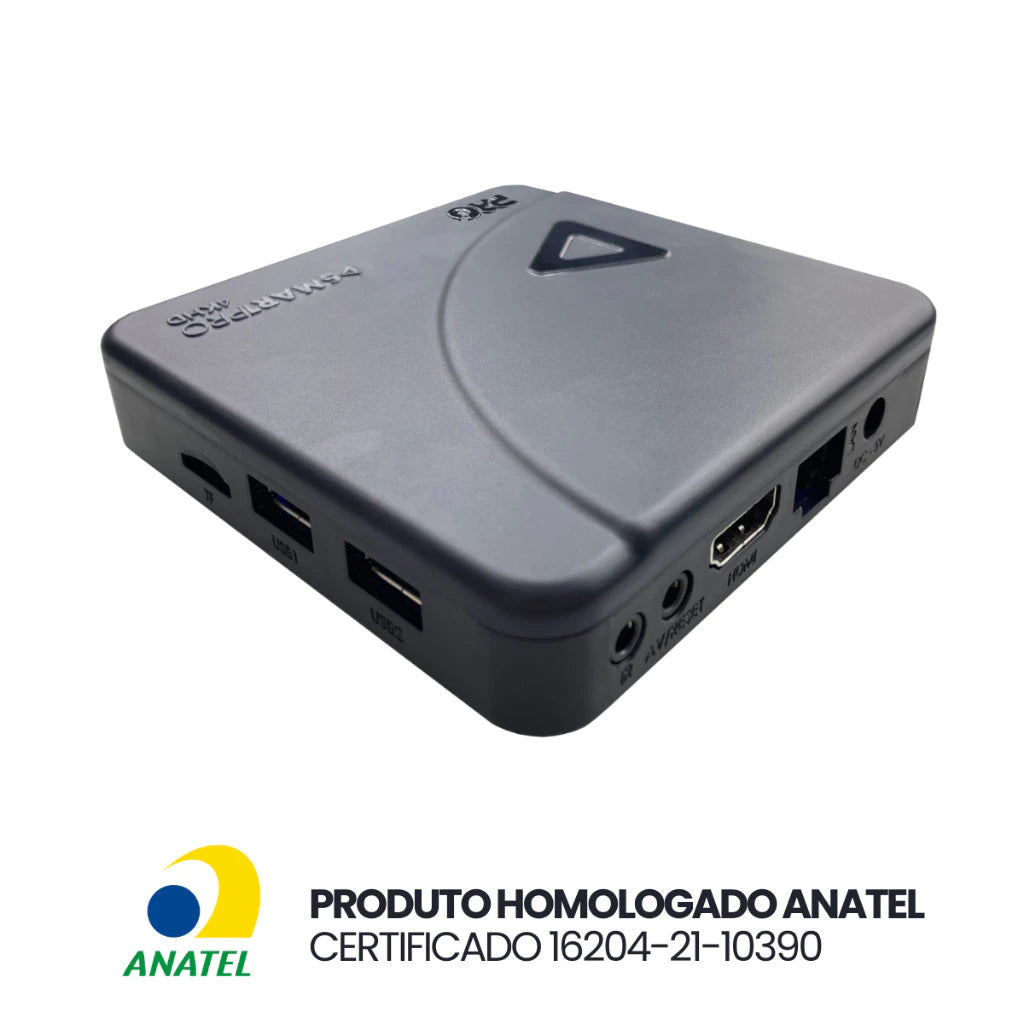 Smart PRO 4K HD Proeletronic - Homologado pela Anatel