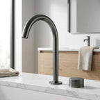 Torneira Misturador Banheiro Cascata Bancada 360° Aço Inox 2 Furos