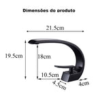 Torneira para Banheiro Monocomando Luxury Preto Fosco Quente e Fria