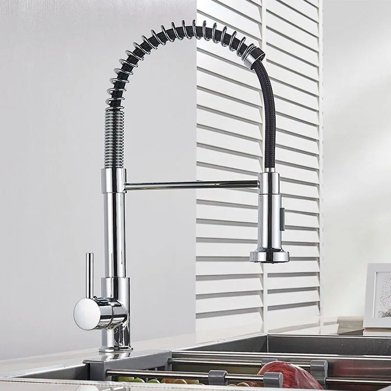 Torneira Gourmet Cozinha com Extensor Cromada Quente e Fria