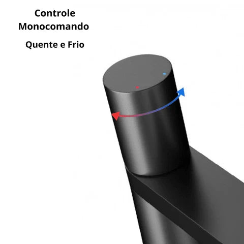 Torneira Para Banheiro Monocomando Misturador Minimal Premium