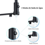 Torneira de Cozinha Gourmet Monocomando Com Filtro